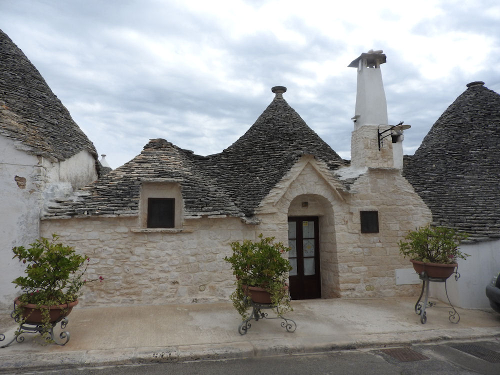 Trulli accommodation Alberobello