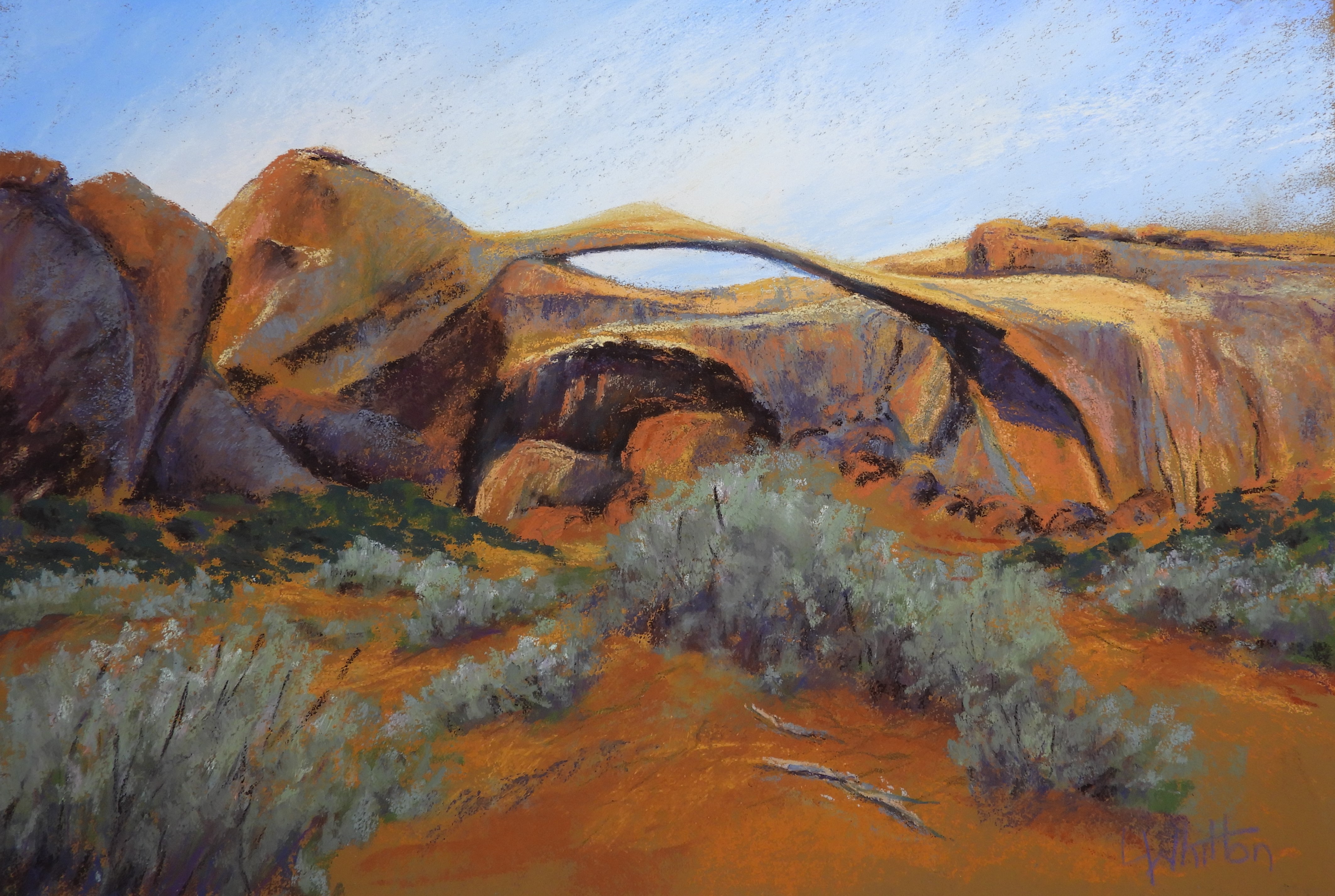 Landscape Arch - Desert Colours